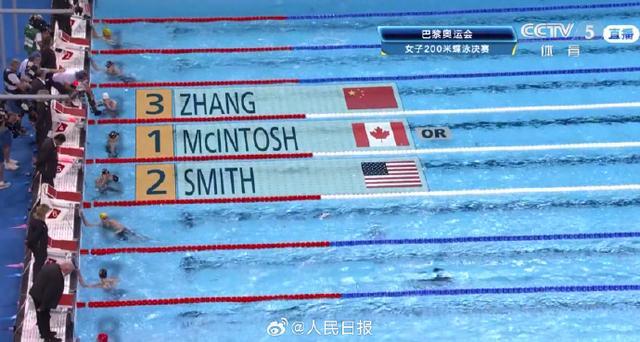 张雨霏带病获得女子200米蝶泳铜牌 巴黎奥运勇夺佳绩