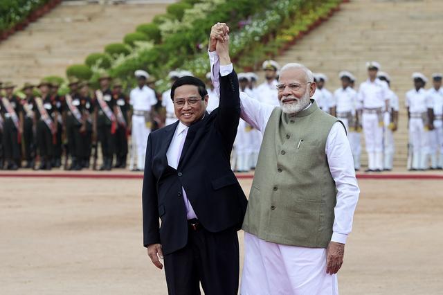越南总理十年来首访印度 聚焦200亿美元贸易目标