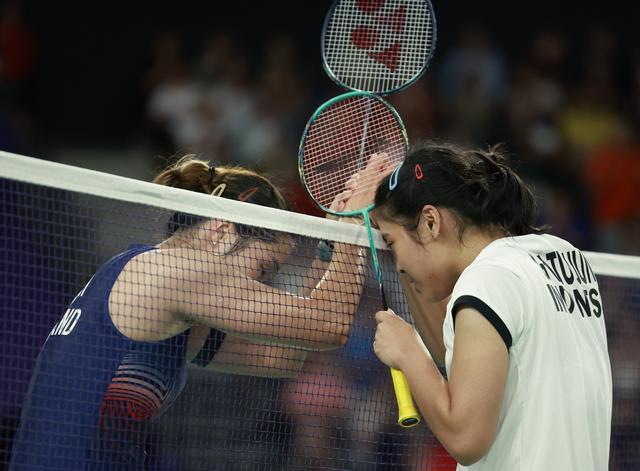 羽毛球女单：玛丽斯卡胜因达农，晋级巴黎奥运半决赛