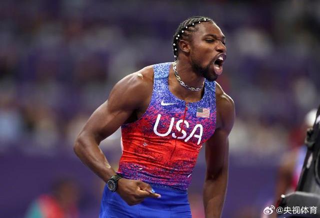 美国队莱尔斯9秒79夺男子百米金牌 微弱优势胜出