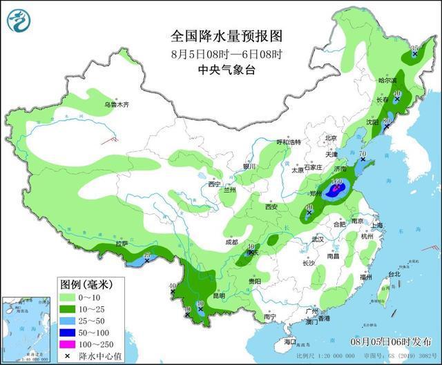 黄淮和东北地区有较强降雨 预警升级，需防城市内涝