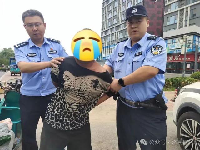 济南早市突发，不到半小时他落网了 盗车贼快速落网记