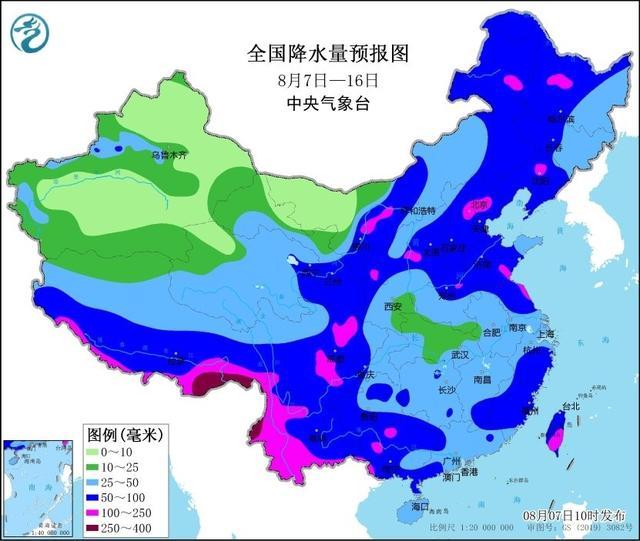 危险大暴雨来了：北方暴雨带正加强东移，南方高温迎最后加强