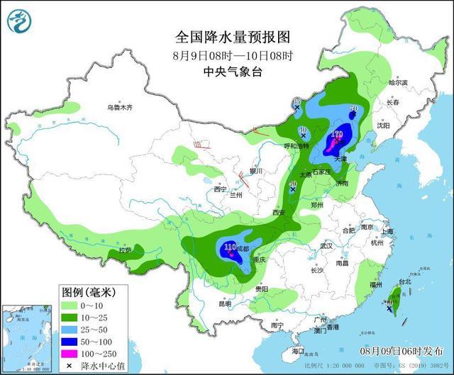 华北东北有强降雨！南方大部地区高温持续