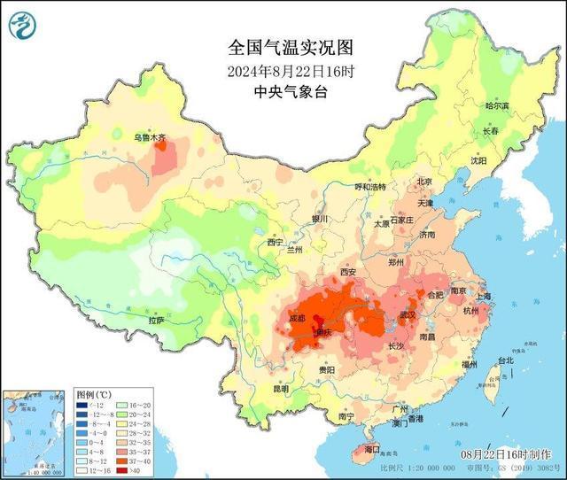 重庆热成了全国第一 川渝高温连续霸榜