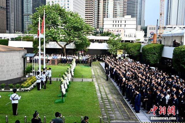 香港举办抗日战争成功纪念日典礼