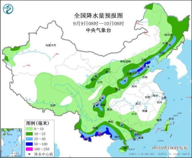 摩羯”残余云系影响云南广西：多地将迎强降雨