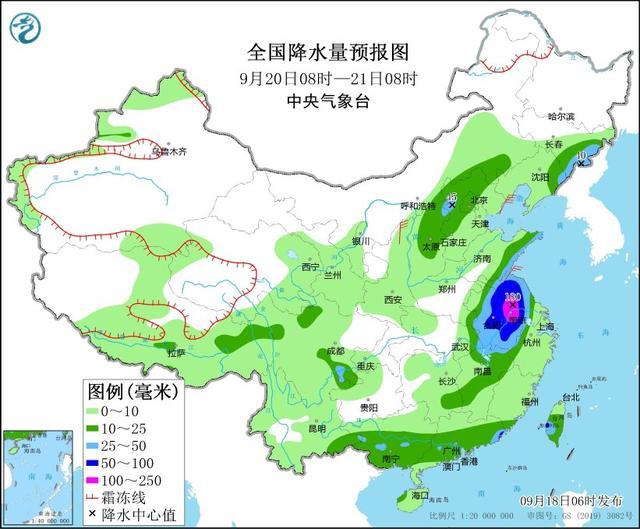 三台风共舞北、东、南 塞北阴雨连三日 多地面临暴雨考验