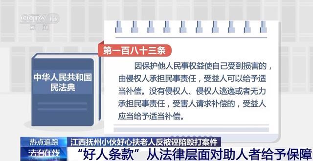 小伙搀扶老人反被诬陷殴打 老人被拘 法律如何保护善行？