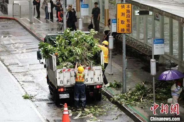 台风康妮致台湾2死580伤 救灾工作有序展开