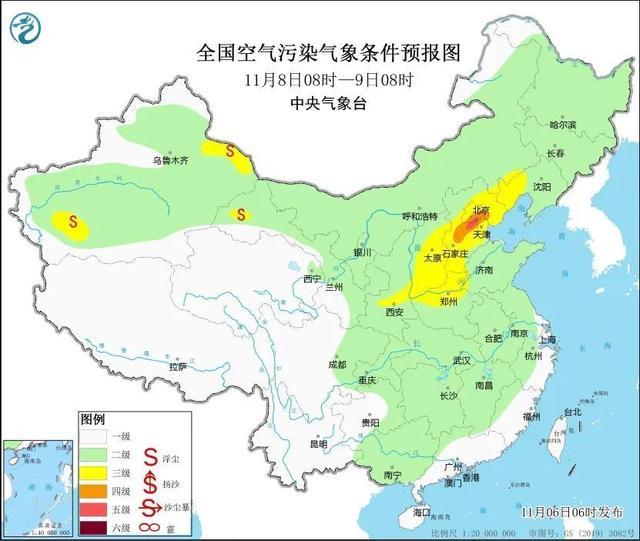 今日晴朗，明日起京津冀及周边区域有霾 适宜户外活动注意保暖