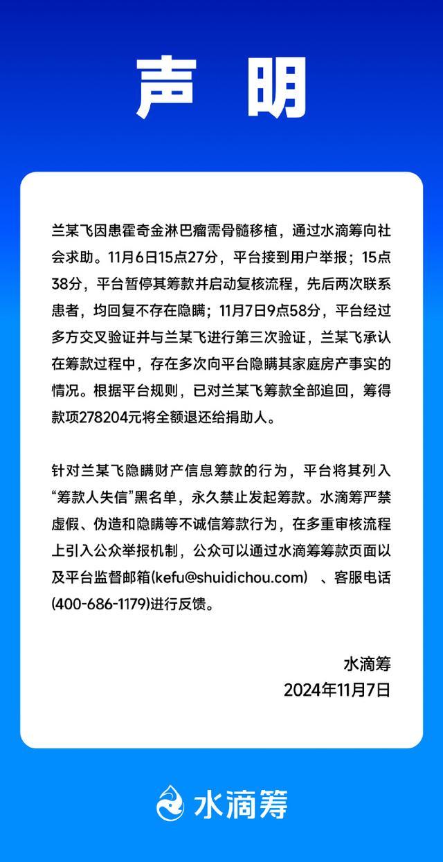 抗癌男子曾在南京大学校友群筹款 晒新房照遭举报