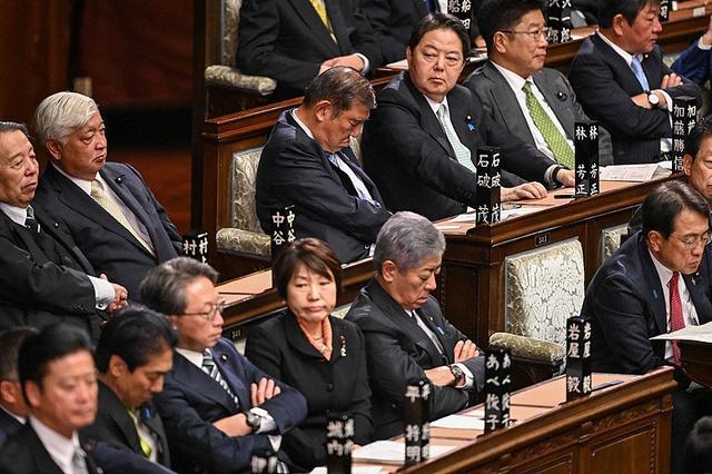 林芳正回应“石破茂在首相选举时打瞌睡” 感冒药所致