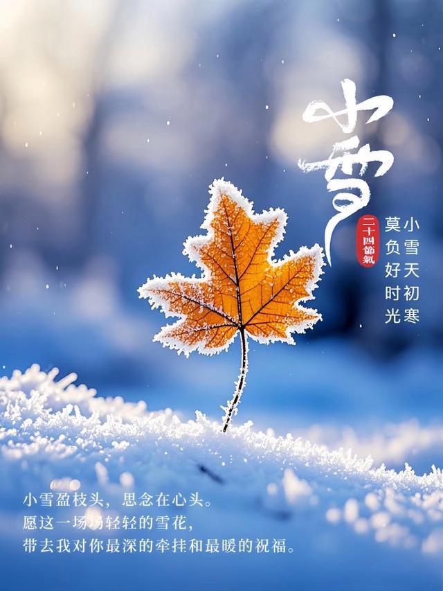 小雪朋友圈祝福文案 愿温暖与希望常伴