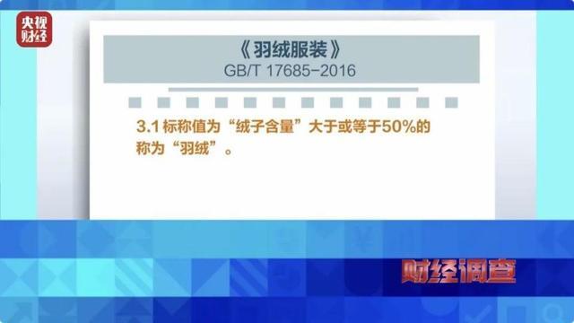 羽绒骗局曝光 以“丝”代“绒”坑消费者