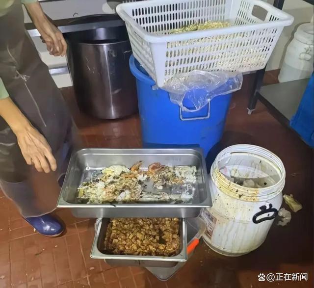 上海一学校食物疑变质有虫