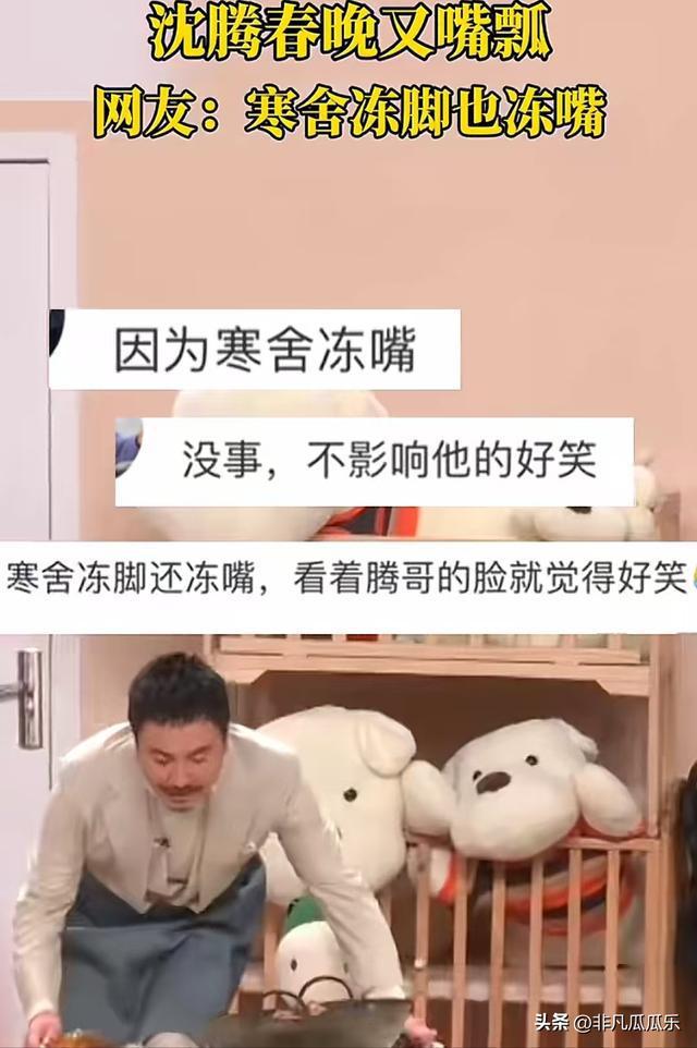 10次上春晚4次诞妄，却有时建立了经典，和沈腾演小品太驰魂夺魄 诞妄铸就经典