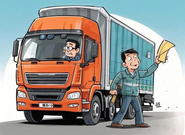 貨車司機疑遭職業(yè)舉報人索財