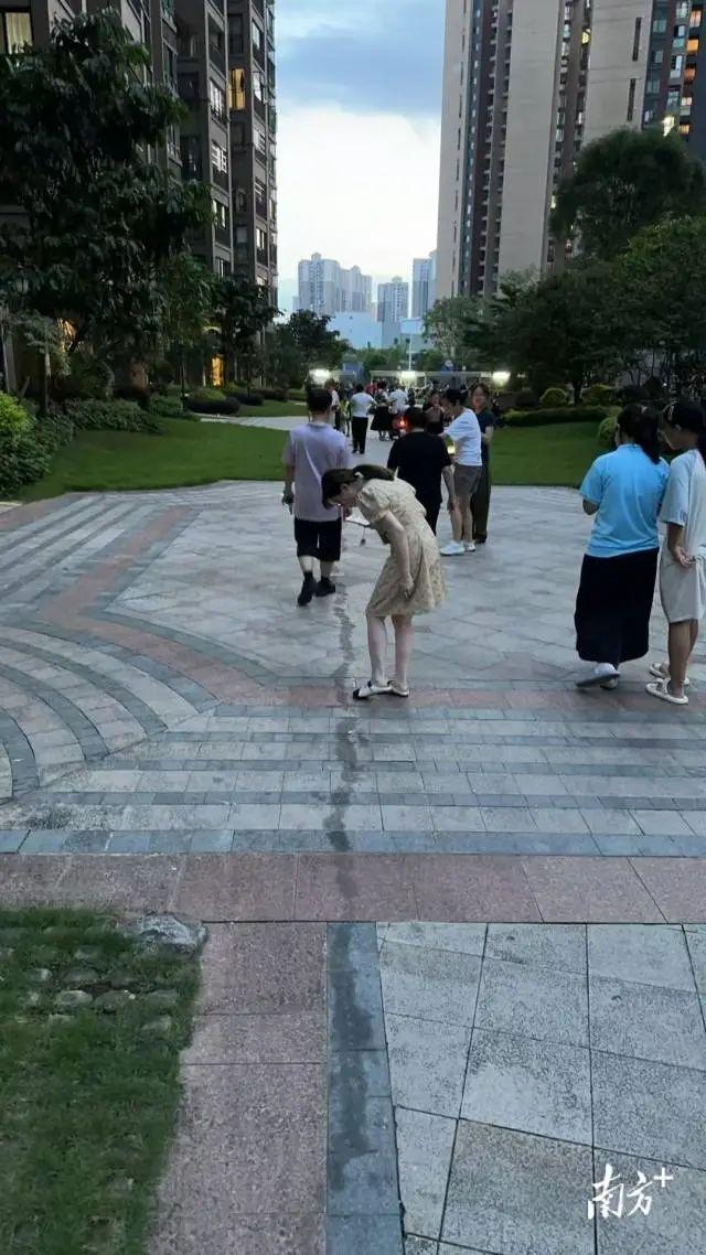 清远地震致小区地面开裂？不实 网传图片为假