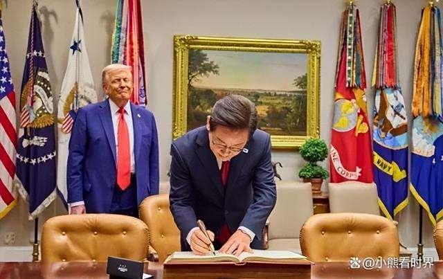 李在明访美 140分钟谈成了什么