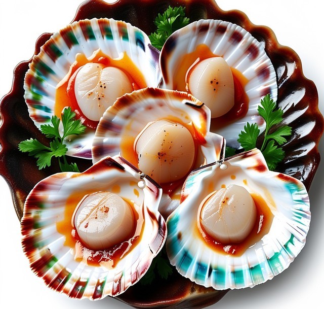 小孩哥把芥末放入水中让花甲“吐沙”