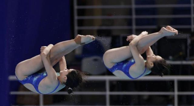 谁能顶住全红婵的双人冲击力 广东女团封神之夜