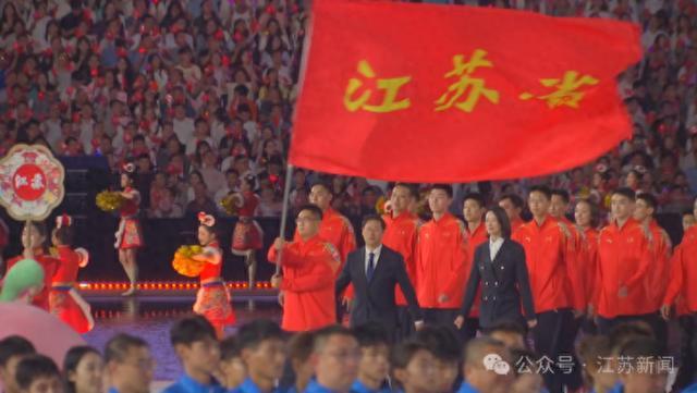 粤港澳联合方阵亮相全运开幕式
