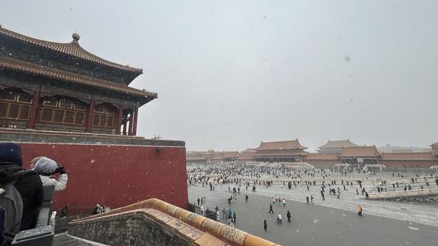 故宫下雪了 中式浪漫美如画