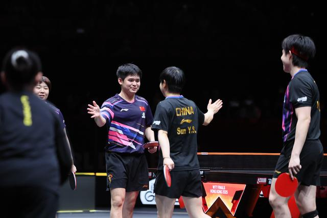 孫穎莎王楚欽沖擊混雙冠軍 國(guó)乒榮耀再綻放