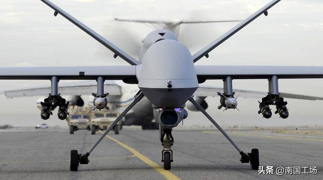 一架美制MQ-9无人机在阿富汗坠毁 美军新年第一摔