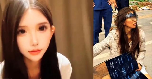 20岁女网红在柬埔寨流浪 腿疑似受伤 面容憔悴引关注