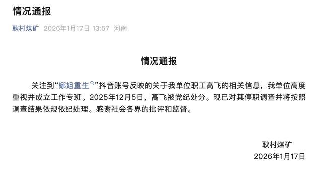 被妻子道歉出轨丈夫现状曝光 停职调查中