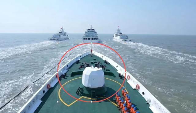 博主：中国海警或扩大主炮口径 提升海上执法实力