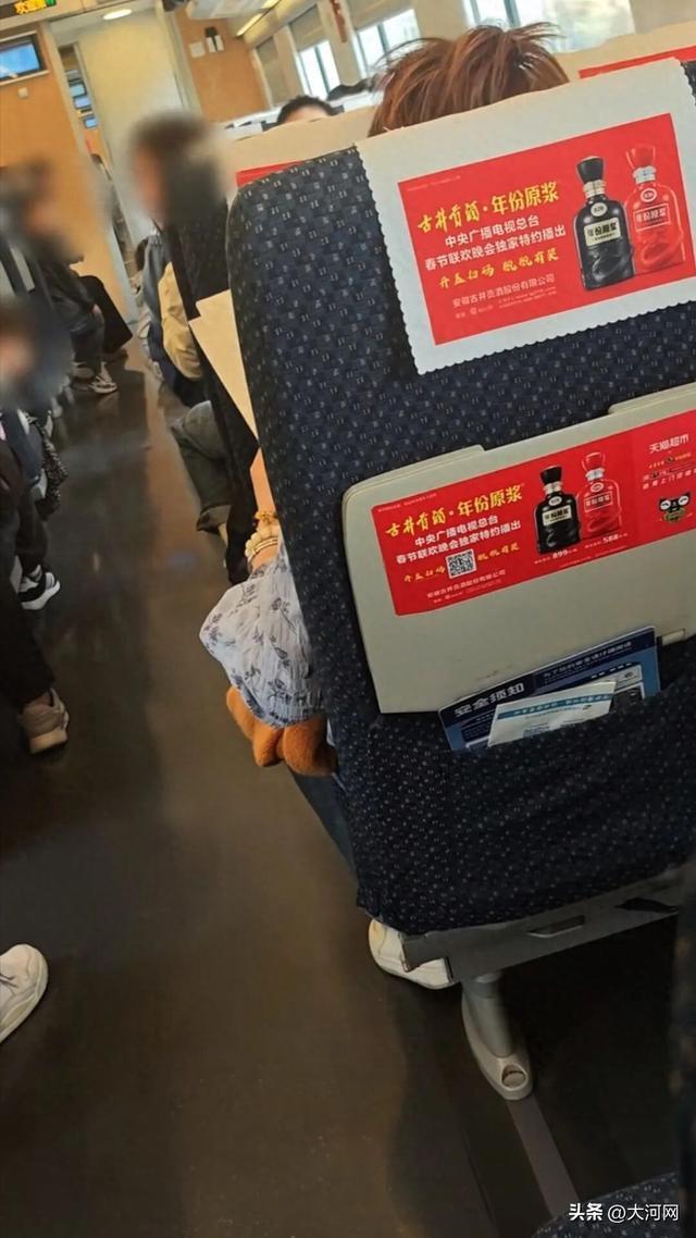 高铁上孩童吵闹 大学生怒吼瞬间安静