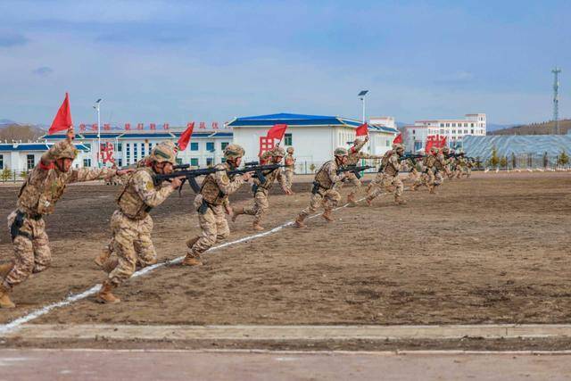 高原实弹射击的震撼力冲出屏幕了 锤炼高寒缺氧下实战能力