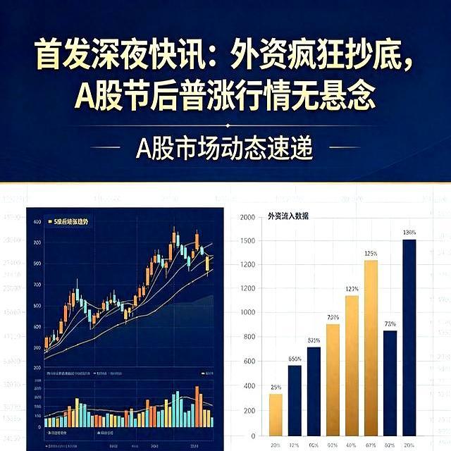 A股市场节后放量上涨 谁在买入
