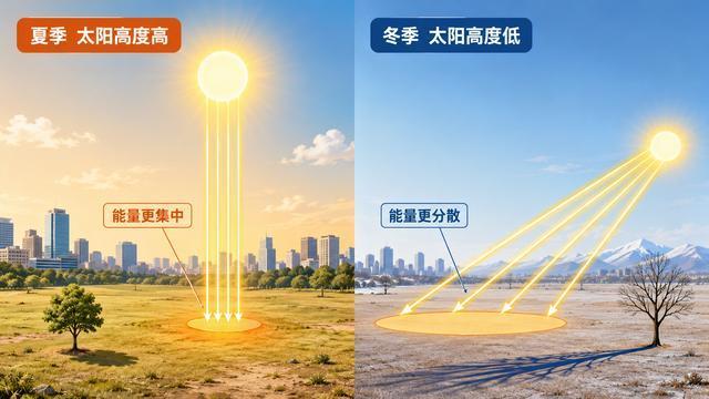 夏至前后地球离太阳更远为何会更热 地轴倾斜决定季节变化