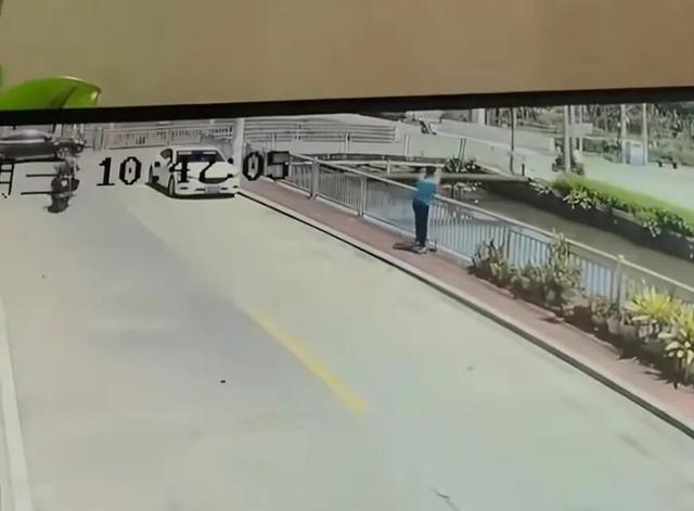 当地回应男子将女童抛入河中 家人关系，男子已被送医