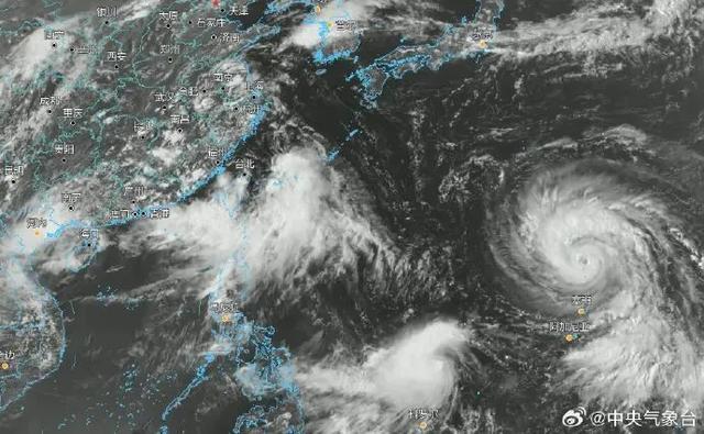 两台风可能登陆 中央气象台升级预警 双台风互旋效应显著