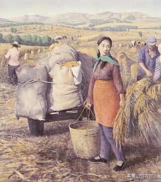 "当代米勒"——观赏著名油画家朱春林笔下的女人油画_山东站_中华网