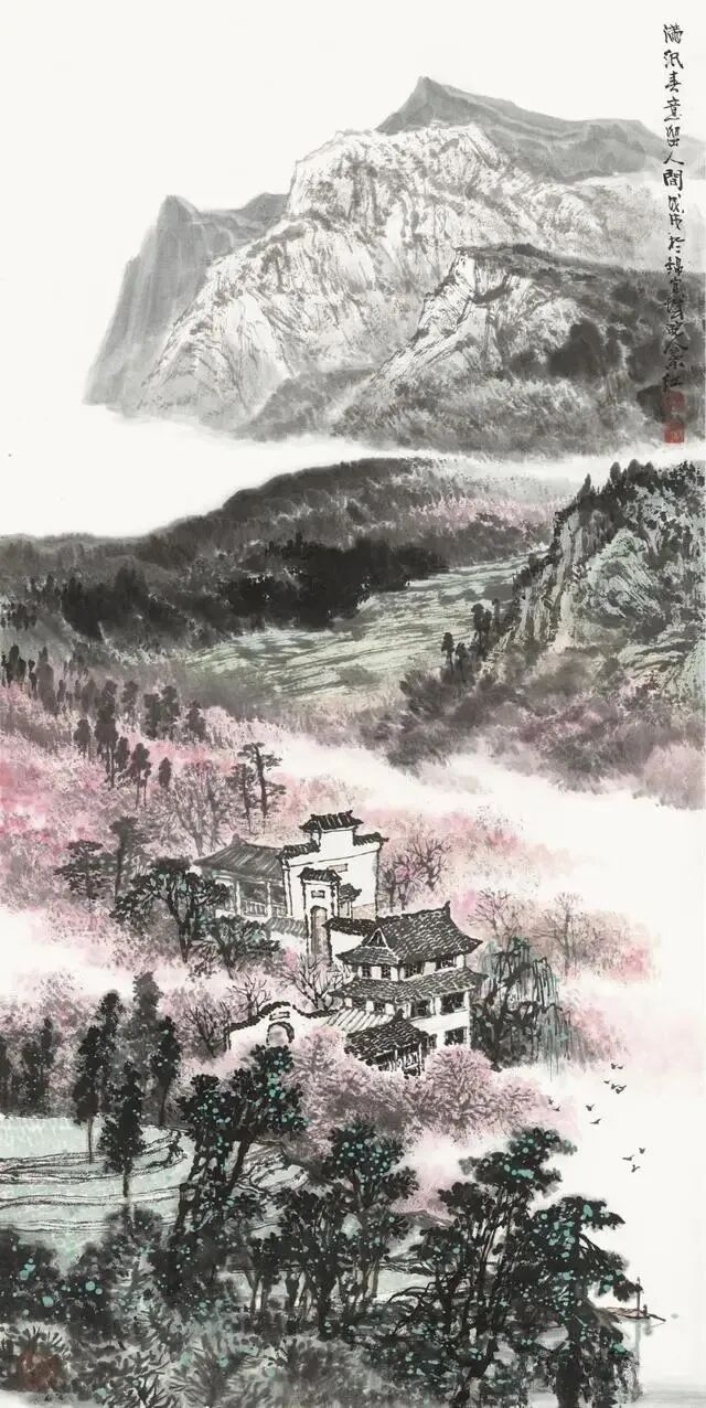 姚叶红·山水画 | 让巴山蜀水的雄奇与灵秀，在纸间生长出兼具骨力与气韵的生命气象
