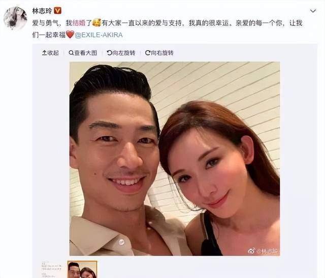 林志玲自曝结婚内幕：主动向老公求婚，对方并未想娶她