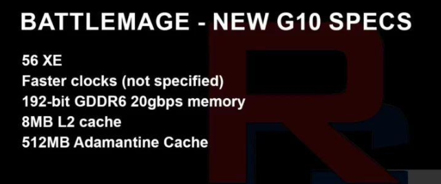 英特尔锐炫Battlemage GPU更新：砍掉旗舰型号BMG-G10，专注中端市场