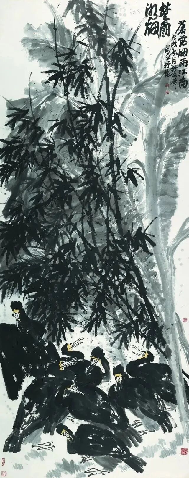 神性、诗性、佛性——汤立谈大写意