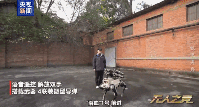 中国机器狼群巷战画面首次公开：“暗影”“浴血”“极地”集结！展现硬核实力