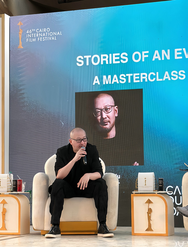 导演管虎获开罗国际电影节终身成就奖