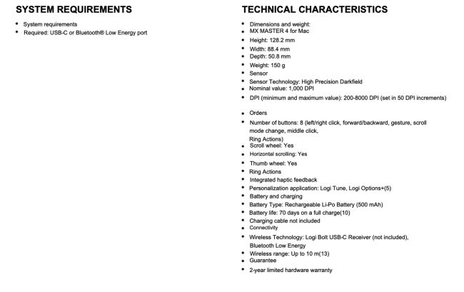 生产力利器：罗技 MX Master 4 鼠标被曝 9 月 30 日推出，售 130 欧元
