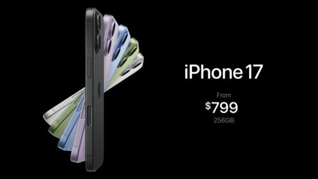 一文看懂iPhone 17系列新品发布会:全系高刷 告别128GB存储 最低5999元起售