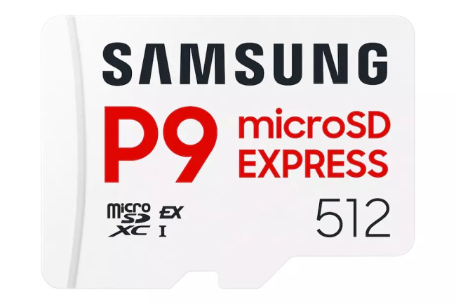 三星推 P9 Express microSD 固态存储卡:顺序读取 800MB/s,优化 Switch 2 游戏体验