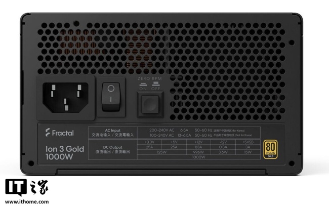 分型工艺推出 Ion 3 Gold 系列电源：原生兼容 PCIe Gen 5，可选 750/850/1000W 三版本